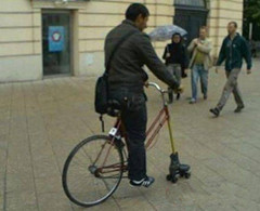 自行车也可以这么配前轮